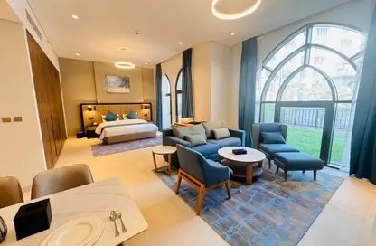 Apartment - Studio - 1 Bathroom for rent in La Plage Villas - The Villas - The Pearl Island - Doha