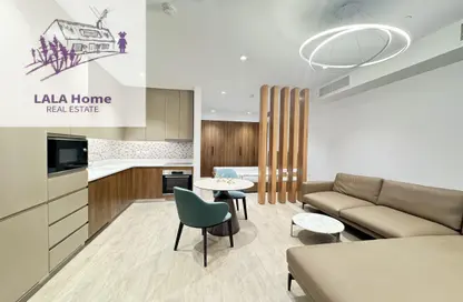 Apartment - Studio - 1 Bathroom for rent in Ramada Commercial Building - Al Rawabi Street - Al Muntazah - Doha
