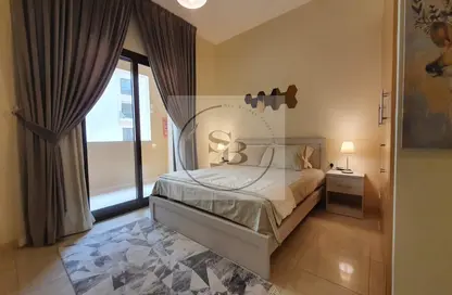 Room / Bedroom image for: Apartment - 1 Bathroom for sale in Lusail City - Lusail, Image 1