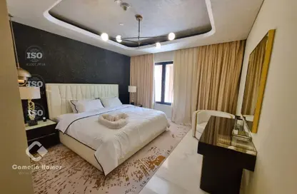 شقة - 3 غرف نوم - 4 حمامات للايجار في طريق بورتو الشرقي - بورتو أرابيا - جزيرة اللؤلؤة - الدوحة