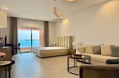 Apartment - Studio - 1 Bathroom for rent in Tower 27 - Viva Bahriyah - The Pearl Island - Doha