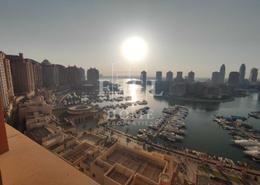 Apartment - 2 bedrooms - 3 bathrooms for rent in Tower 21 - Porto Arabia - The Pearl Island - Doha