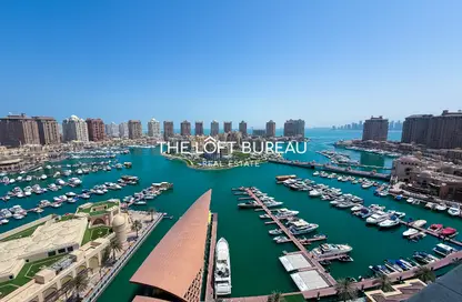 Apartment - 3 Bedrooms - 4 Bathrooms for rent in East Porto Drive - Porto Arabia - The Pearl Island - Doha