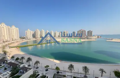 شقة - 2 غرف نوم - 3 حمامات للبيع في فيفا غرب - فيفا بحرية - جزيرة اللؤلؤة - الدوحة