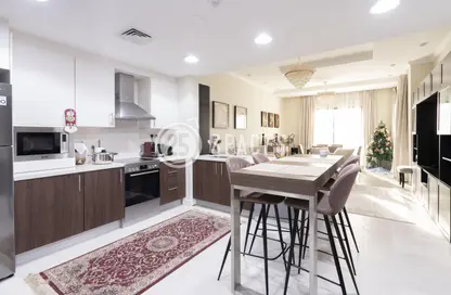 Kitchen image for: Apartment - 1 Bedroom - 2 Bathrooms for sale in Fox Hills South - Fox Hills - Lusail, Image 1