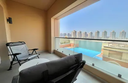 Apartment - 1 Bedroom - 2 Bathrooms for rent in Viva West - Viva Bahriyah - The Pearl Island - Doha