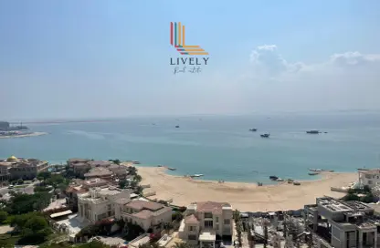 شقة - 1 حمام للايجار في 27 برج - فيفا بحرية - جزيرة اللؤلؤة - الدوحة