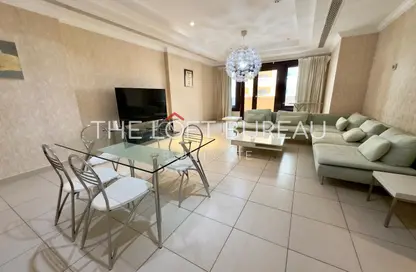 Apartment - 2 Bedrooms - 2 Bathrooms for sale in East Porto Drive - Porto Arabia - The Pearl Island - Doha