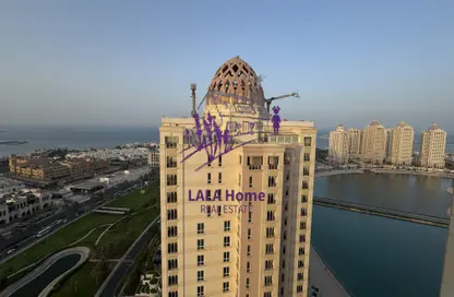 Apartment - 1 Bedroom - 2 Bathrooms for rent in Viva West - Viva Bahriyah - The Pearl Island - Doha