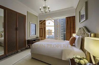 شقة - 3 غرف نوم - 5 حمامات للايجار في برج وست باي - الخليج الجنوبي - الخليج الغربي - الدوحة