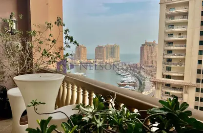 Apartment - 4 Bedrooms - 4 Bathrooms for sale in Tower 7 (Ferrari Tower) - Porto Arabia - The Pearl Island - Doha
