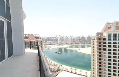 (بنتهاوس  (روف - 3 غرف نوم - 4 حمامات للايجار في حدائق فلورستا - حدائق فلورستا - جزيرة اللؤلؤة - الدوحة
