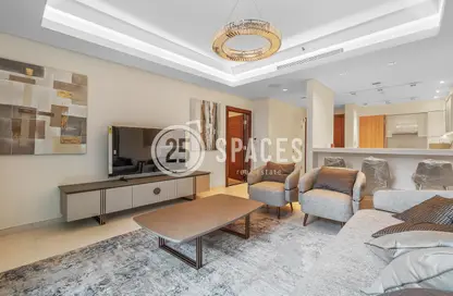 Apartment - 1 Bedroom - 2 Bathrooms for rent in Crystal Residence - Gewan Island - The Pearl Island - Doha