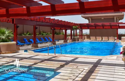 Apartment - 1 Bedroom - 2 Bathrooms for rent in Tower 24 - Porto Arabia - The Pearl Island - Doha