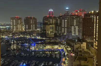 Apartment - 2 Bedrooms - 3 Bathrooms for sale in West Porto Drive - Porto Arabia - The Pearl Island - Doha