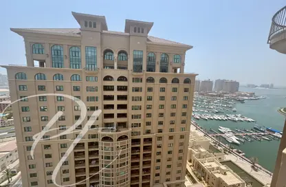شقة - غرفة نوم - 2 حمامات للايجار في برج 18 - بورتو أرابيا - جزيرة اللؤلؤة - الدوحة