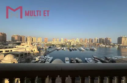 Apartment - 2 Bedrooms - 3 Bathrooms for rent in West Porto Drive - Porto Arabia - The Pearl Island - Doha