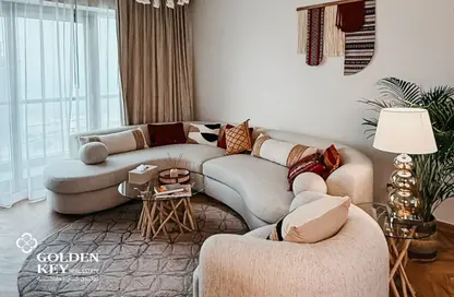 Apartment - 1 Bedroom - 2 Bathrooms for rent in Burj DAMAC Waterfront - Waterfront Residential - The Waterfront - Lusail