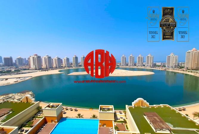 Apartment - 1 Bedroom - 2 Bathrooms for rent in Tower 26 - Viva Bahriyah - The Pearl Island - Doha