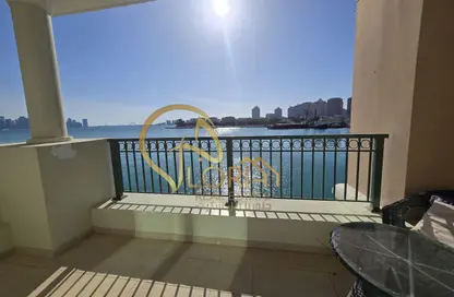 Townhouse - 1 Bedroom - 2 Bathrooms for rent in Viva West - Viva Bahriyah - The Pearl Island - Doha