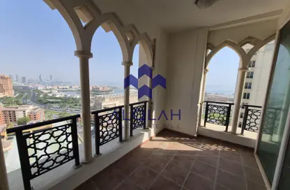 Apartment - 2 Bedrooms - 3 Bathrooms for rent in Viva West - Viva Bahriyah - The Pearl Island - Doha