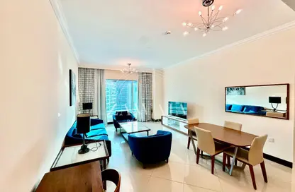 Apartment - 1 Bedroom - 2 Bathrooms for rent in West Bay Tower - West Bay - West Bay - Doha