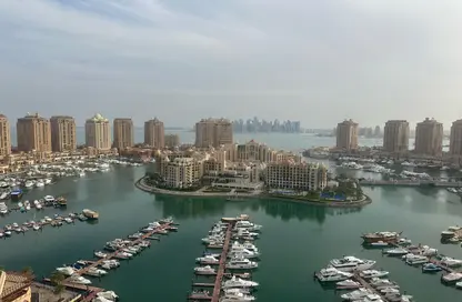 Apartment - Studio - 1 Bathroom for rent in West Porto Drive - Porto Arabia - The Pearl Island - Doha