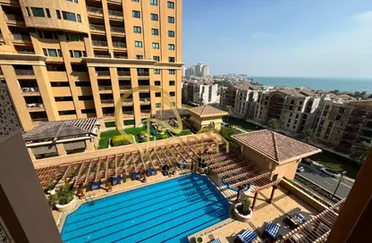 Apartment - 2 Bedrooms - 3 Bathrooms for rent in East Porto Drive - Porto Arabia - The Pearl Island - Doha