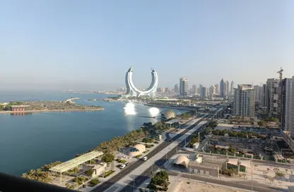 Apartment - 2 Bedrooms - 3 Bathrooms for rent in Lusail Residence - Marina District - Lusail
