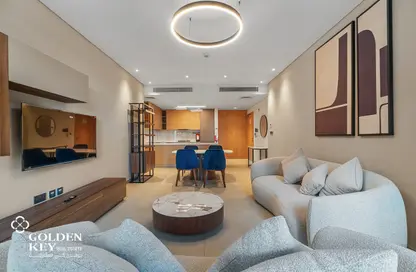 Apartment - 2 Bedrooms - 3 Bathrooms for rent in Lusail Residence - Marina District - Lusail