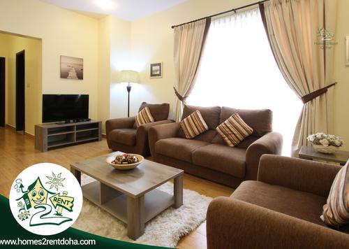 Apartment - 1 bedroom - 1 bathroom for rent in Al Aman Street - Umm Ghuwailina - Doha