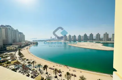 شقة - 2 غرف نوم - 4 حمامات للايجار في فيفا بحرية - جزيرة اللؤلؤة - الدوحة
