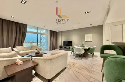 Apartment - 3 Bedrooms - 4 Bathrooms for rent in Artan Residence Apartments Fox Hills 150 - Fox Hills - Lusail