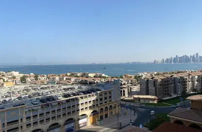 شقة - غرفة نوم - 2 حمامات للايجار في طريق بورتو الشرقي - بورتو أرابيا - جزيرة اللؤلؤة - الدوحة