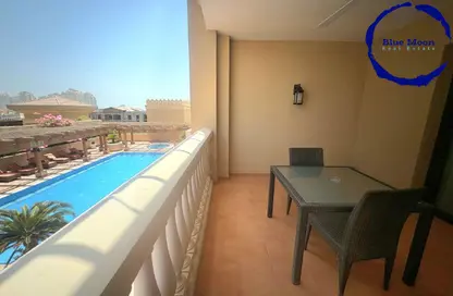 شقة - 1 حمام للايجار في طريق بورتو الغربي - بورتو أرابيا - جزيرة اللؤلؤة - الدوحة
