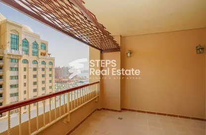 Apartment - 2 Bedrooms - 3 Bathrooms for rent in East Porto Drive - Porto Arabia - The Pearl Island - Doha