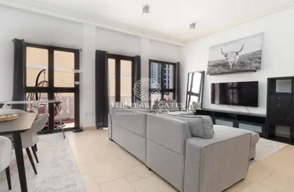 شقة - غرفة نوم - 2 حمامات للايجار في ميركاتو - قناة كوارتييه - جزيرة اللؤلؤة - الدوحة