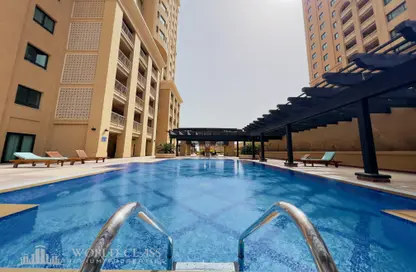 Apartment - 1 Bedroom - 2 Bathrooms for rent in Tower 28 - Porto Arabia - The Pearl Island - Doha