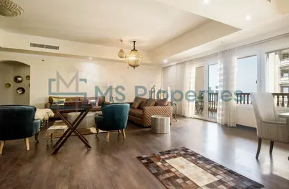 Apartment - 3 Bedrooms - 4 Bathrooms for rent in West Porto Drive - Porto Arabia - The Pearl Island - Doha