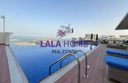 Apartment - 1 Bedroom - 1 Bathroom for rent in Viva West - Viva Bahriyah - The Pearl Island - Doha