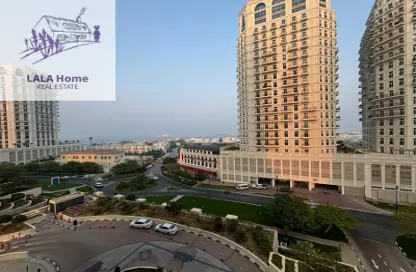 شقة - 2 غرف نوم - 3 حمامات للايجار في فيفا غرب - فيفا بحرية - جزيرة اللؤلؤة - الدوحة