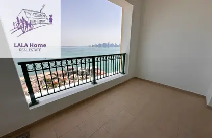 Apartment - 2 Bedrooms - 3 Bathrooms for rent in Viva West - Viva Bahriyah - The Pearl Island - Doha