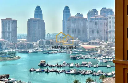 Apartment - 1 Bedroom - 2 Bathrooms for sale in East Porto Drive - Porto Arabia - The Pearl Island - Doha