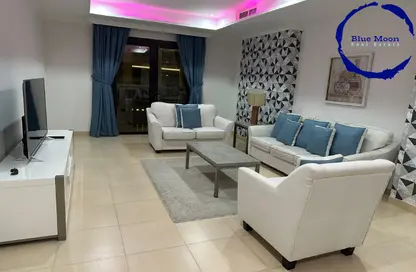 Apartment - 1 Bedroom - 2 Bathrooms for rent in East Porto Drive - Porto Arabia - The Pearl Island - Doha