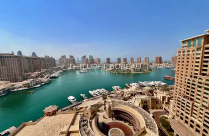 Apartment - 2 Bedrooms - 3 Bathrooms for rent in East Porto Drive - Porto Arabia - The Pearl Island - Doha