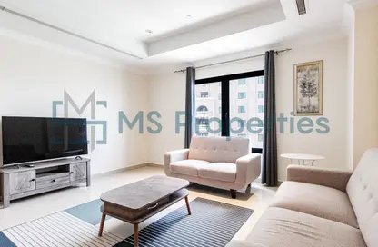 Apartment - 1 Bedroom - 2 Bathrooms for rent in West Porto Drive - Porto Arabia - The Pearl Island - Doha