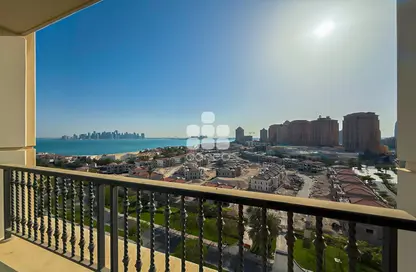 Apartment - Studio - 1 Bathroom for rent in Tower 2 - Viva Bahriyah - The Pearl Island - Doha