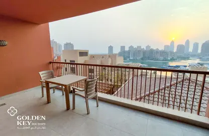 Apartment - 2 Bedrooms - 3 Bathrooms for rent in West Porto Drive - Porto Arabia - The Pearl Island - Doha