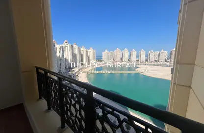 شقة - 1 حمام للايجار في فيفا غرب - فيفا بحرية - جزيرة اللؤلؤة - الدوحة