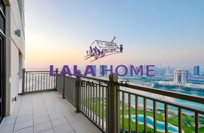 Apartment - 3 Bedrooms - 5 Bathrooms for rent in Abraj Bay - Abraj Quartiers - The Pearl Island - Doha
